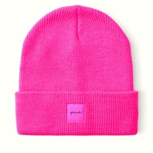 Hot Pink Rib Beanie